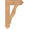 Ekena Millwork Funston Arts & Crafts Smooth Bracket, Western Red Cedar, 5 1/2"W x 22"D x 34"H BKT06X22X34FST03SWR - alternate 3